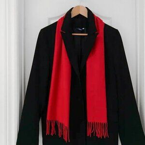 Cashmink by V. Frass Red Scarf